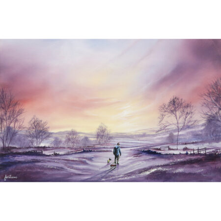'A Winters Peace' <br> by Danny Abrahams <Br><Br> <b>ORIGINAL PAINTING </b>