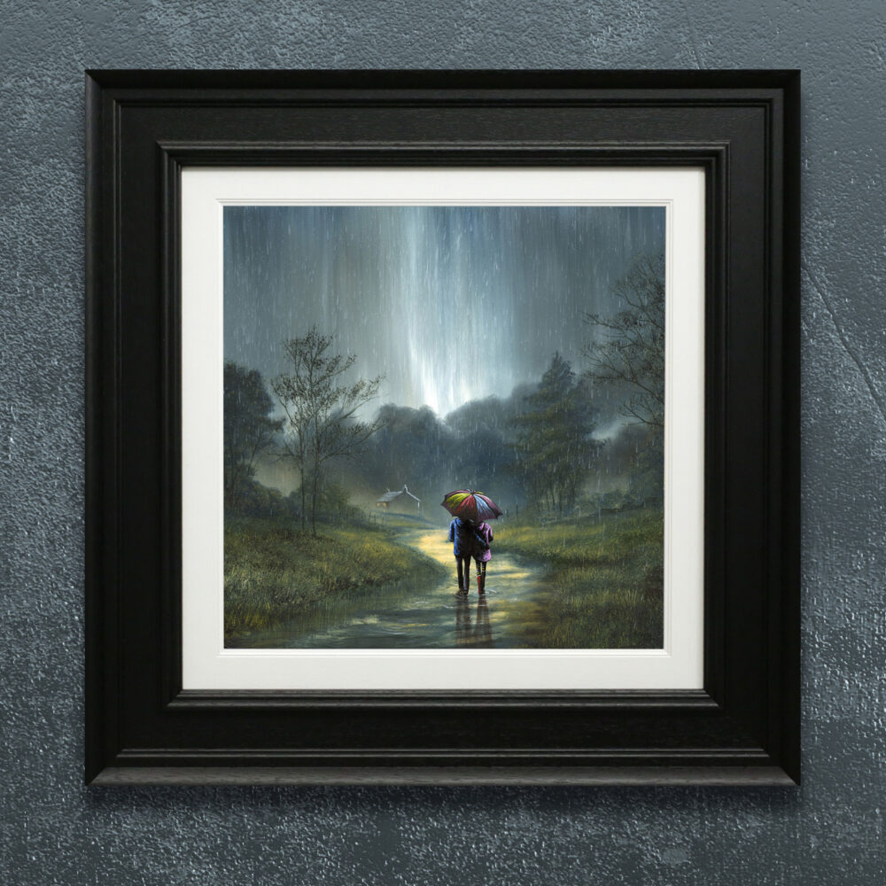 'Warmth Beyond the Rain' <br> by Danny Abrahams <Br><Br> <b>OIL PAINTING | LIMITED EDITION</b> - Image 4