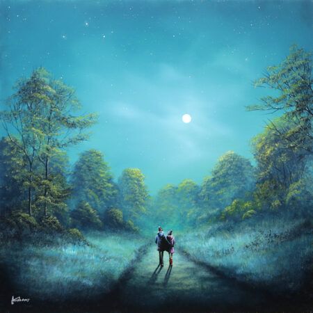 'Whispers and Wishes' <br> by Danny Abrahams <Br><Br> <b>OIL PAINTING</b>
