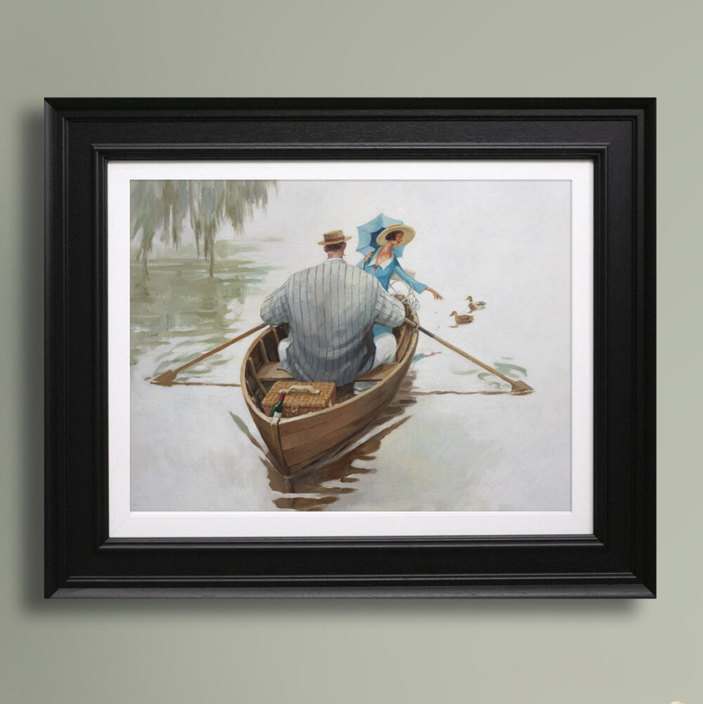 'Feeding the Ducks' <br> by Lee Fearnley <Br><Br> <b>LIMITED EDITION</b> - Image 2