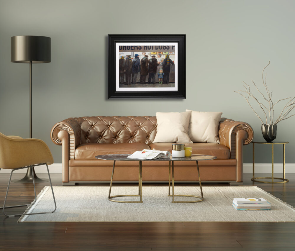 'First Match' <br> by Lee Fearnley <Br><Br> <b>LIMITED EDITION</b> - Image 3