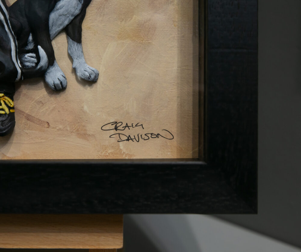 'Going Solo'  <br> by Craig Davison <br> <br><b>PREORDER </b><br><br> <b> HAND PAINTED LIMITED EDITION SCULPTURE </b> - Image 6