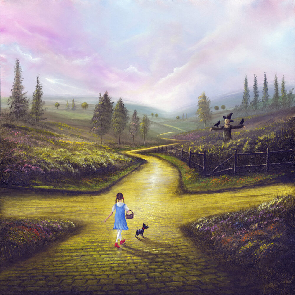'Follow the Yellow Brick Road' <br> by Danny Abrahams <Br><Br> <b>LIMITED EDITION</b>