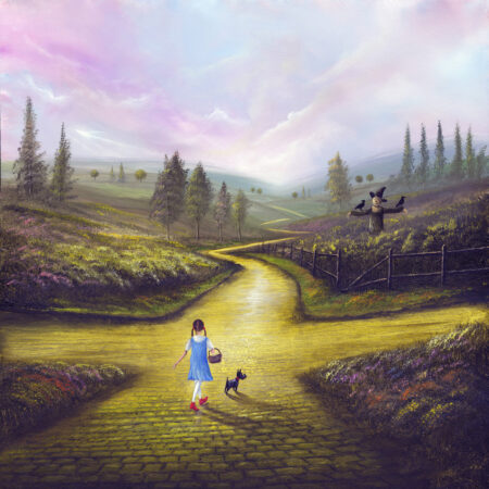'Follow the Yellow Brick Road' <br> by Danny Abrahams <Br><Br> <b>LIMITED EDITION</b>