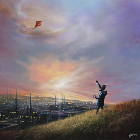 'Sailing the Heavens' <br> by Danny Abrahams <Br><Br> <b>OIL PAINTING</b>