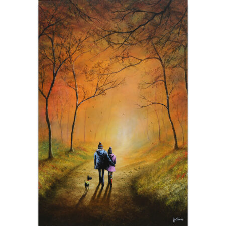 'The path of love and loyalty' <br> by Danny Abrahams <Br><Br> <b>OIL PAINTING</b>